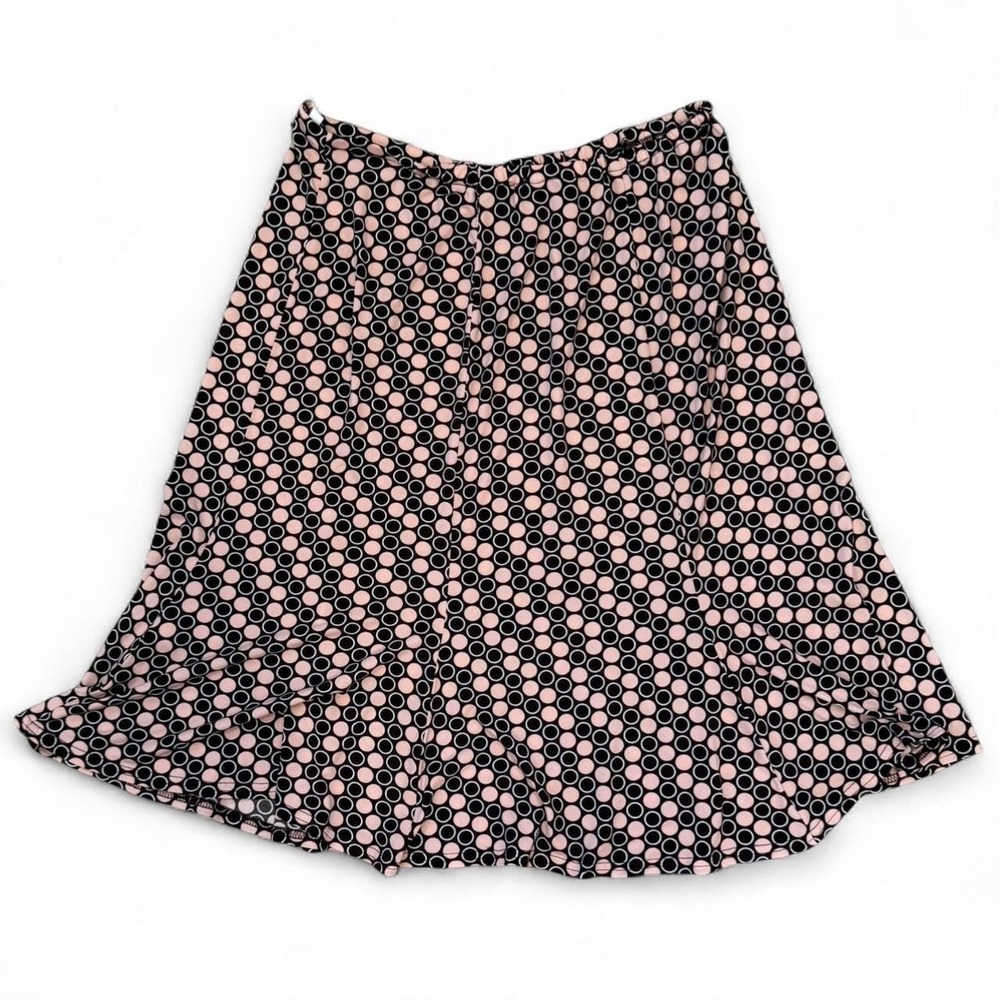 Vintage Sanra Darren Polka Dot Maxi Skirt Women's Size 14 Fairy Whimsygoth Y2K